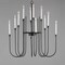 Maxim Lighting Tux 12-Light Chandelier 11286BK - alternate 3